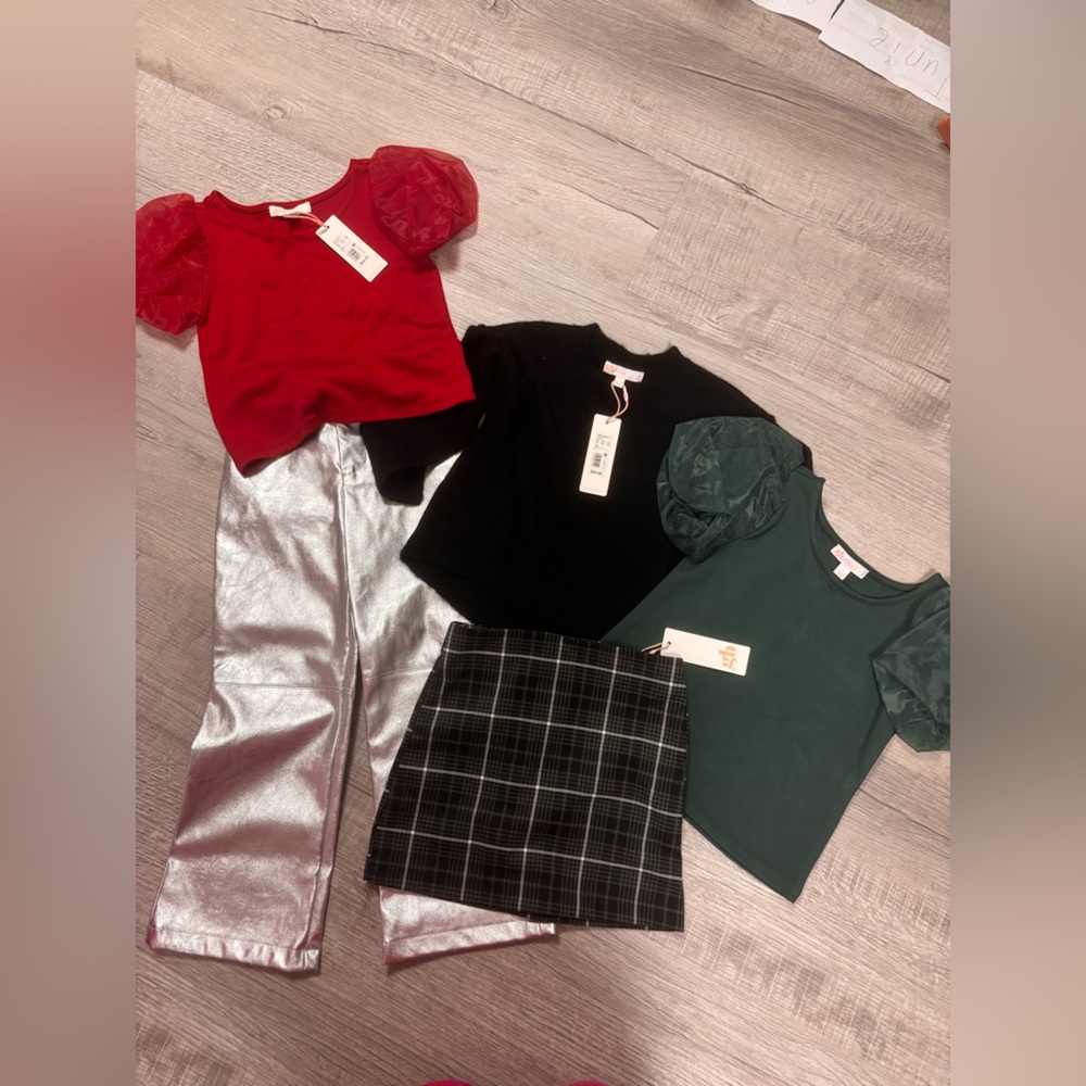 Girls holiday outfits bundle-size 5